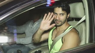 Varun Dhawan SPOTTED Outside Gym, Bodysculpture