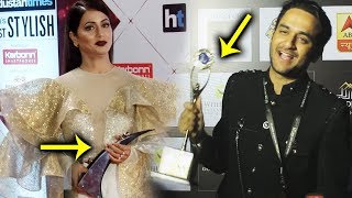 Hina Khan And Vikas Gupta GETS AWARD For Bigg Boss 11