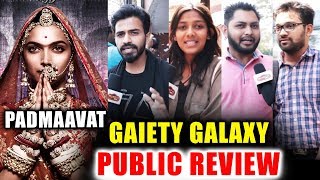 Padmaavat Public Review - Gaiety Galaxy - Housefull - Deepika, Ranveer, Shahid