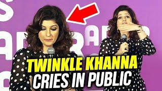 Twinkle Khanna BREAKS DOWN While Taking About An Incident - Padman Promotion