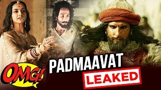 Bad News! Padmaavat LEAKED Online - Avoid Piracy - Deepika Padukone, Shahid Kapoor, Ranveer Singh