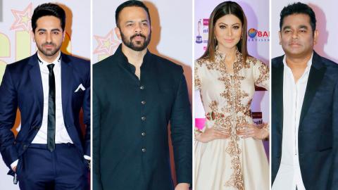 A.R.Rahman, Rohit Shetty, Urvashi Rautela, Ayushmann Khurrana at 10th Royal Stag Mirchi Music Awards