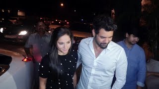 Shabbir Ahluwalia And Wife Kanchi At Ekta Kapoor's Grand Party 2018