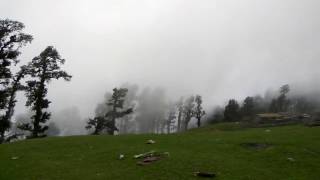 Time Lapse of cloud covering Chopta