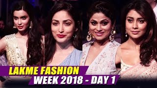 Bollywood Celebs At Lakme Fashion Week 2018 | LFW Day 01