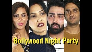 Uncut: Bollywood Night Party - Manveer Gujjar,Arshi Khan, Kamya Punjabi, Vikas Gupta,Mukesh Chabbra