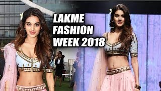 Nidhhi Agerwal Ramp Walk At Lakme Fashion Week 2018 | LFW 2018