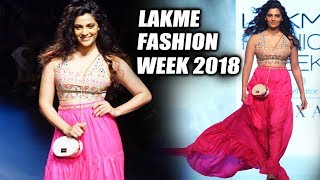 Saiyami Kher SHOW STOPPER At Lakme Fashion Week 2018 | LFW 2018