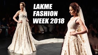 Kangana Ranaut Ramp Walk At Lakme Fashion Week 2018 | LFW 2018
