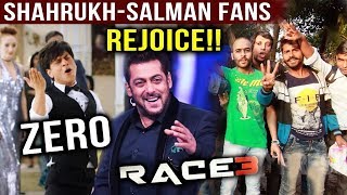 Salman Khan And Shahrukh Khan Together Again - Race 3, Zero