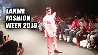 Karan Singh Grover Ramp Walk At Lakme Fashion Week 2018 | LFW 2018