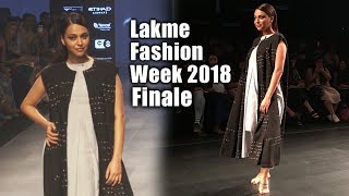 Swara Bhaskar WALKS The Ramp | Lakme Fashion Week Finale | LFW 2018