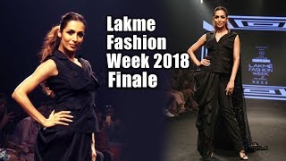 Stunning Malaika Arora Sets The Ramp On Fire | Lakme Fashion Week 2018 Finale | LFW 2018