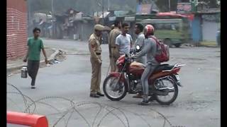 Curfew continues in entire Kashmir Valley on Fifth day