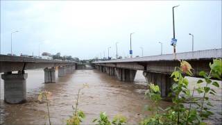 Flash Flood in river tawi