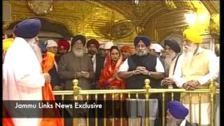 Modi, Ghani visit Golden Temple