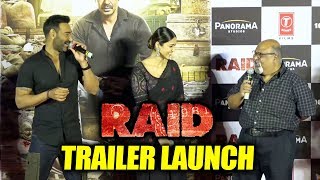 RAID TRAILER Launch | Ajay Devgn, Ileana D'Cruz, Saurabh Shukla