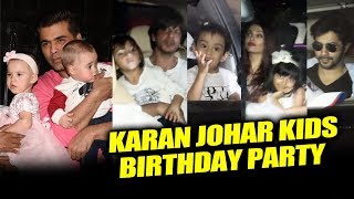 Karan Johar Kids Birthday Party FULL VIDEO | Shahrukh, Salman's Nephew, Varun Dhawan, Aishwarya