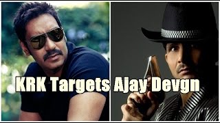 KRK Targets Ajay Devgn Over Audio Clip Controversy
