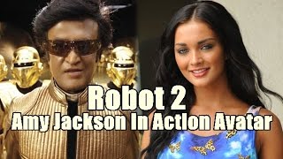 Amy Jackson Action Sequence In Robot 2