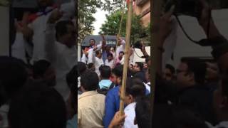 MNS Party Workers Protested At Karan Johar Office For ADHM