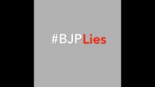 BJP Lies | BJP President Amit Shah's speech in Rajya Sabha