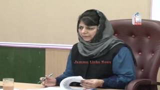 Mehbooba Mufti chairs 6th Industrial Advisory Council meeting