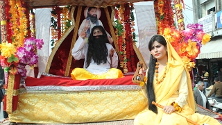 Impressive Shoba Yatra taken out on eve of Guru Ravi Dass Jyanti