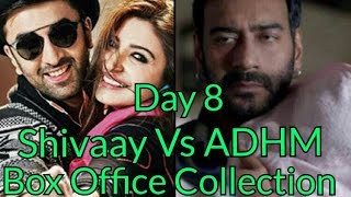 Shivaay Vs Ae Dil Hai Mushkil Box Office Collection Day 8