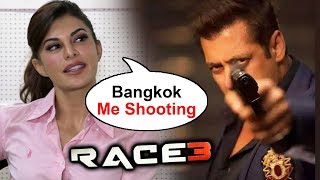 Jacqueline Fernandez On RACE 3 Shooting In Bangkok With Salman Khan