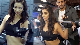 Heena Panchal At Gym For Hot Workout Photoshoot