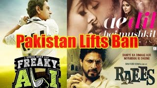 Pakistan Lifts Ban On Bollywood Movies