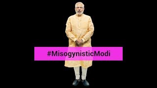 Misogyny runs deep within the BJP and PM Modi's statements are a example of this deplorable mindset