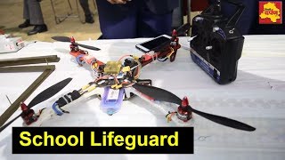 New Invention - Security Equipment for Schools | Drone have chip to identify everyone in school