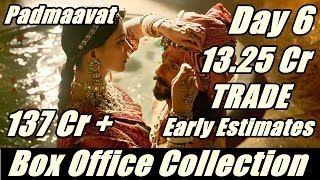 Padmaavat Box Office Collection Day 6 Early Estimates I TRADE