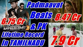 Padmaavat Beats PK And Dhoom 3 Lifetime Record In 1 Week In Tamilnadu