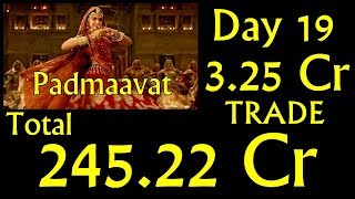 Padmaavat Box Office Collection Day 19 TRADE