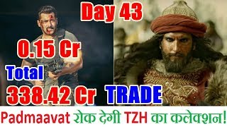 Tiger Zinda Hai Box Office Collection Day 43 I TRADE I Padmaavat Will Stop TZH Earning Soon