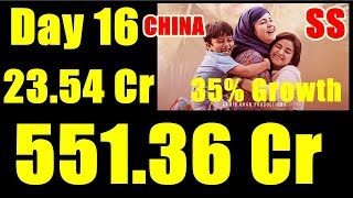 Secret Superstar Box Office Collection Day 16 CHINA