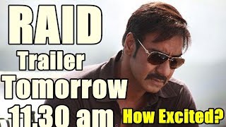 Raid Trailer Out Tomorrow Morning l Ajay Devgn