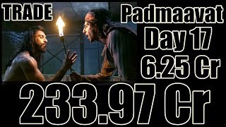 Padmaavat Box Office Collection Day 17 TRADE