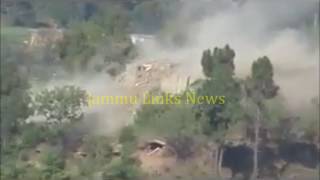 Indian army retaliates to Pakistan atrocities, debunks bunker in a minute