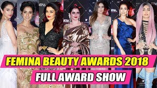 UNCUT -  Nykaa FEMINA Beauty Awards 2018 | Aishwarya, Disha Patani, Malaika, Rekha