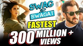 Swag Se Swagat Fastest 300 Million Views - Tiger Zinda Hai | Salman Khan | Katrina Kaif