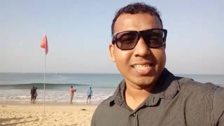 Enjoying At Panjim Beach Goa