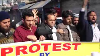 Bhalessa residents protest for detachment from Bhaderwah