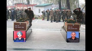 Army pays tributes to soldiers martyred in encounters
