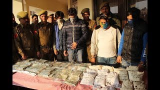 4 drug peddlers held with 15 kg heroin in Jammu