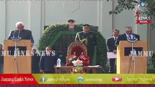 Javaid Mustafa Mir take oath as Minister of the State