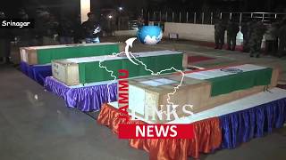 Pulwama encounter: Wreath laying ceremony of 3 CRPF jawans held